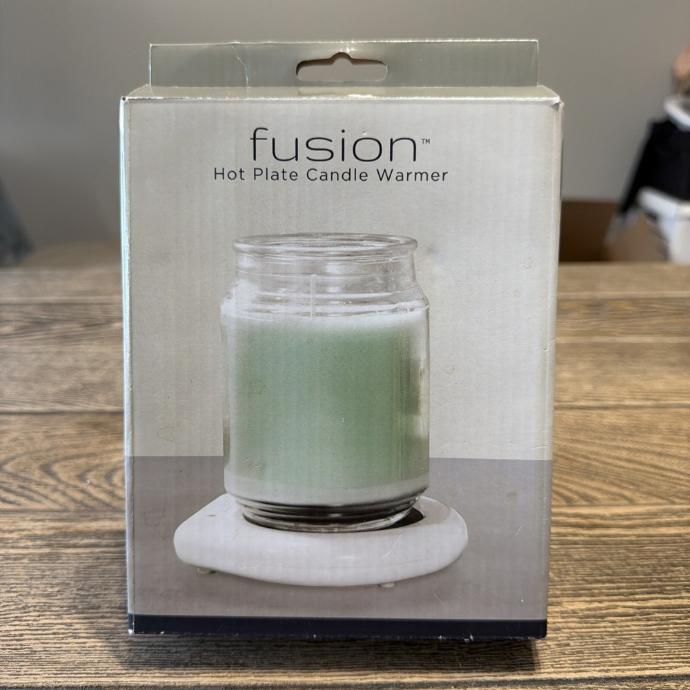 Fusion Hot Plate Candle Warmer Extend Candle Life No Soot Residue Easy To Use